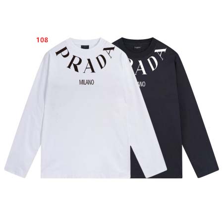 2024年7月30日早秋新品入荷PRADA  長袖 Tシャツ...