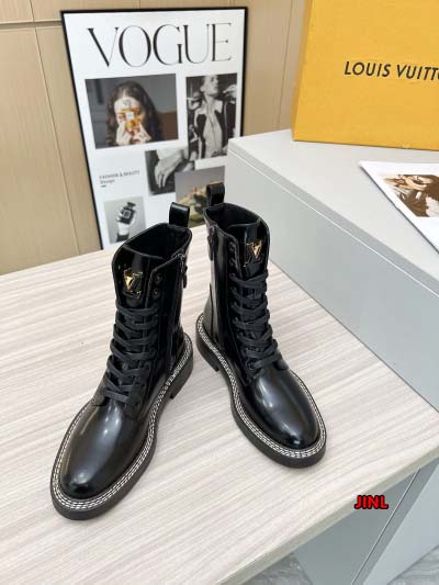 2024年8月30日秋冬新品入荷ルイヴィトン女性ショートブーツ 革靴 jinl工場35-41