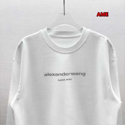 2024年9月6日早秋新品入荷AIexander Wang 長袖 Tシャツ AME工場