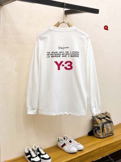 2024年9月9日早秋高品質新品入荷 Y-3長袖 Tシャツ Q工場 m-xxxl