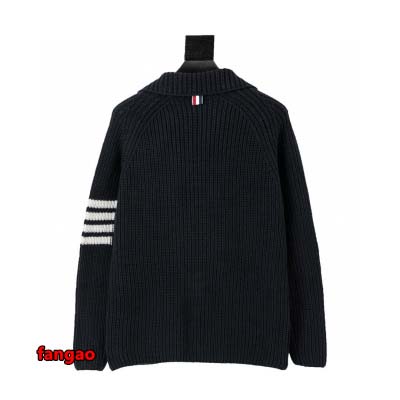 2024年9月12日早秋新品入荷   THOM BROWNE  ニットカーディガン FANGAO工場