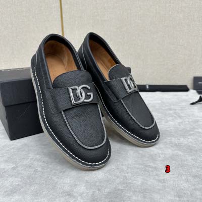 2024年9月29日早秋原版復刻新品入荷 Dolce&Gabbana  モカシンの靴 3工場38-46