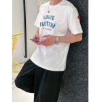 2024年9月9日早秋高品質新品入荷 ルイヴィトン 半袖 Tシャツ Q工場