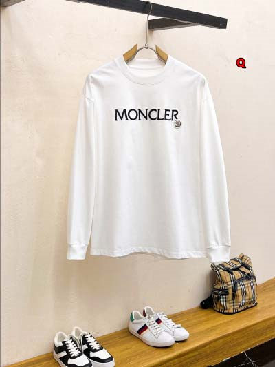 2024年9月9日早秋高品質新品入荷 モンクレール 長袖 Tシャツ Q工場 m-xxxl