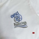 2024年9月23日早秋新品入荷 Gucci×Balenciaga 半袖 Tシャツ FF工場