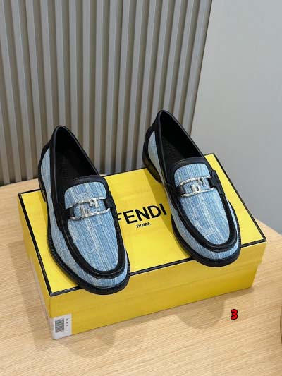 2024年9月29日早秋原版復刻新品入荷 FENDI 革靴3...