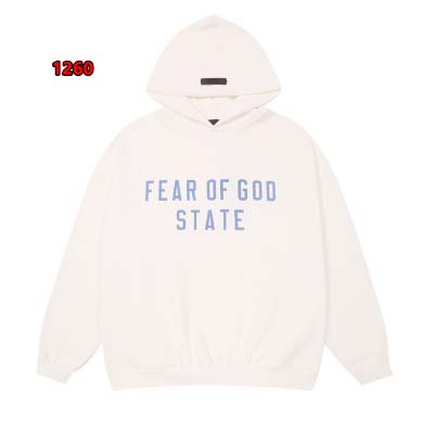 2024年10月23日秋冬新品入荷 FEAR OF GOD ESSENTIALSパーカー 1090工場