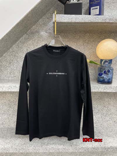 2024年10月24日秋冬高品質新品入荷 Dolce&Gabbana  長袖 Tシャツ KNT工場