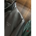 2024年10月8日秋冬高品質新品入荷 PRADA 本革厚手 ジャケットアウター AIBIN工場