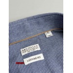 2024年10月15日秋冬高品質新品入荷 Brunello Cucinelli  厚手長袖 シャツ msh工場 S-XXL