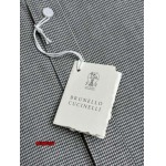 2024年10月15日秋冬高品質新品入荷 Brunello Cucinelli  厚手長袖 シャツ msh工場 S-XXL