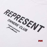 2024年10月23日秋冬新品入荷REPRESENT 半袖 Tシャツ3101工場