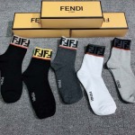 2024年秋冬新品人気 FENDI 靴下一箱5足セット