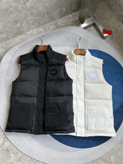 2024年11月7日秋冬高品質新品 Canada Goose 男性 ダウンジャケッアウターベスト LING工場 xs-xxl