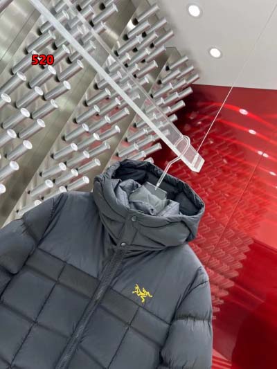 2024年12月9日秋冬高級N品新品 ARCTERYX ダウンジャケット 520工場