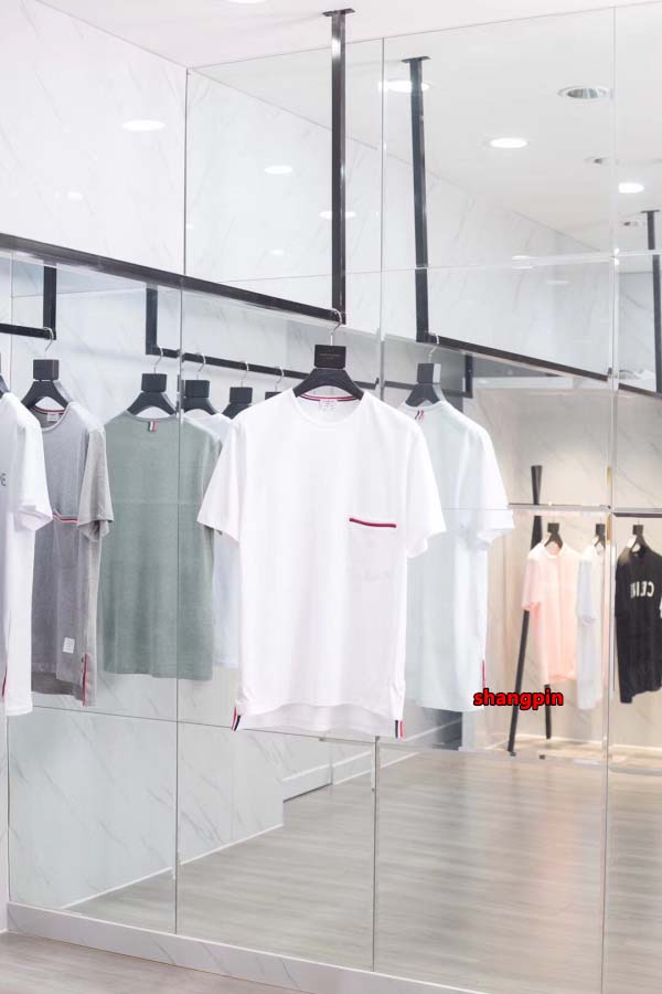 2025年春夏高品質新品 THOM BROWNE 半袖 Tシャツ shp工場