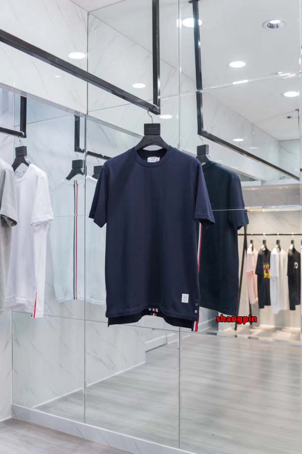 2025年春夏高品質新品 THOM BROWNE 半袖 Tシャツ shp工場