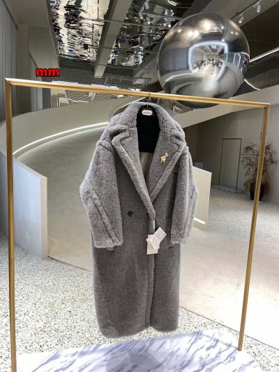 原版復刻秋冬Maxmara teddy ウールコート 女性 ag工場