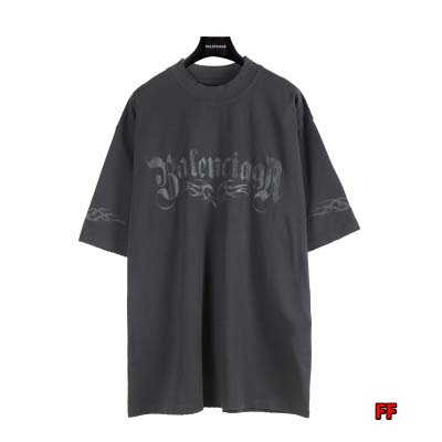 春夏新款 バレンシアガ 半袖 Tシャツ パーカー 綿  FF工場