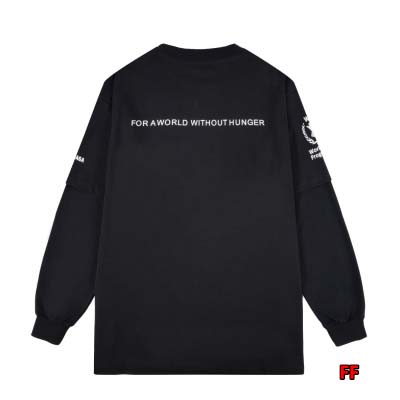 春夏新款 バレンシアガ 長袖 Tシャツ  綿  FF工場