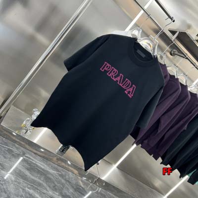 2025年新作春夏 PRADA 半袖 Tシャツ 綿  boch工場