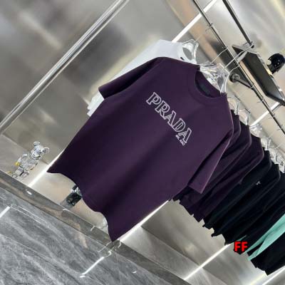 2025年新作春夏  PRADA 半袖 Tシャツ 綿  boch工場