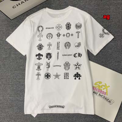 新作入荷高品質クロムハーツ半袖 Tシャツ 綿男女兼用 agfs工場