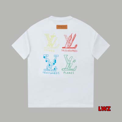 2025年春夏新作入荷ルイヴィトン 半袖 Tシャツ 280g 綿 LWZ工場