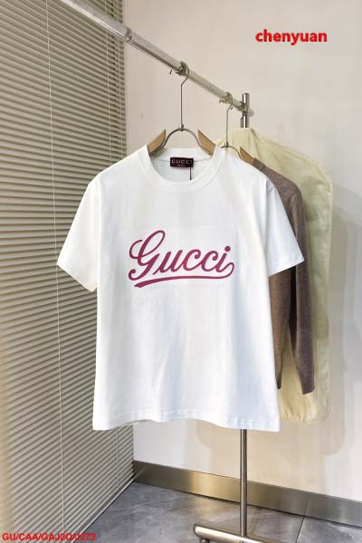 2025年早春新品グッチ  半袖 Tシャツ  chengyuan工場