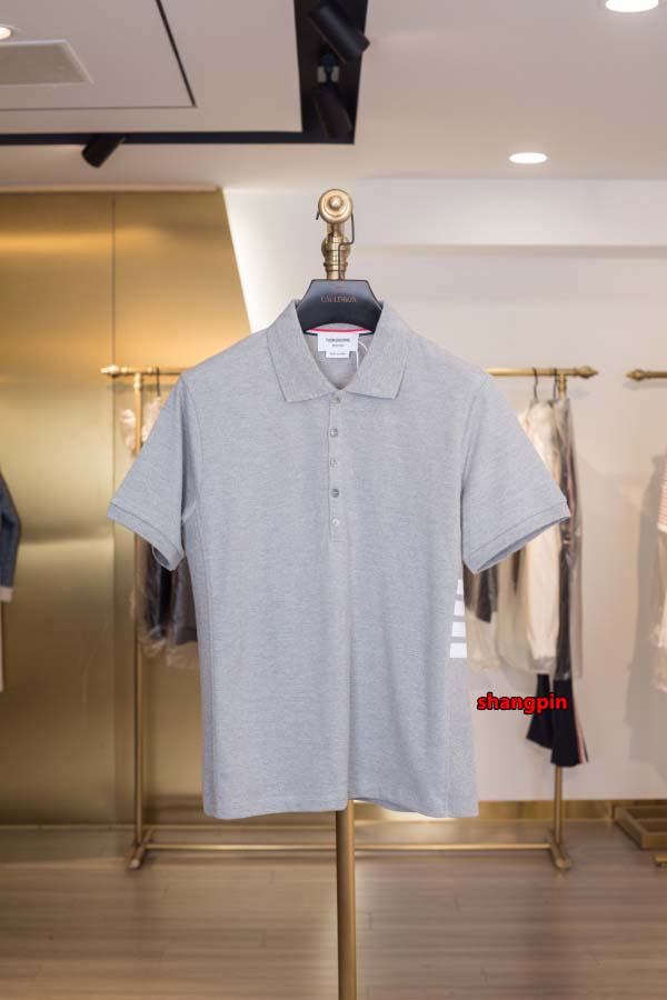 2025年春夏高品質新品 THOM BROWNE ポロシャツ...