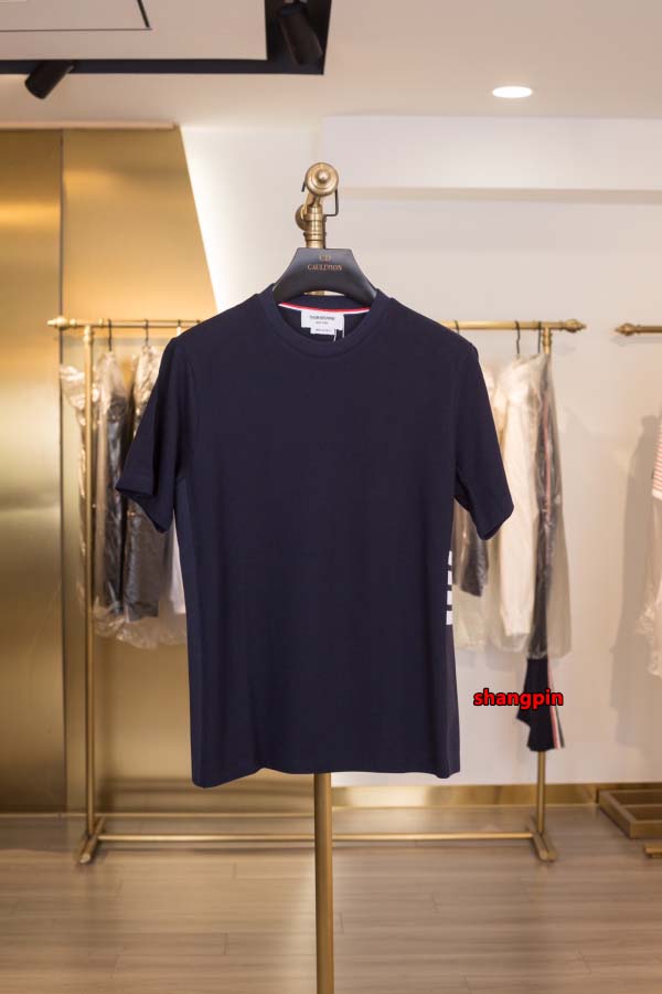 2025年春夏高品質新品 THOM BROWNE 半袖 Tシ...