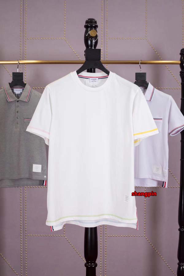 2025年春夏高品質新品 THOM BROWNE 半袖 Tシ...