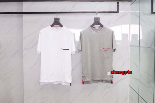 2025年春夏高品質新品 THOM BROWNE 半袖 Tシ...