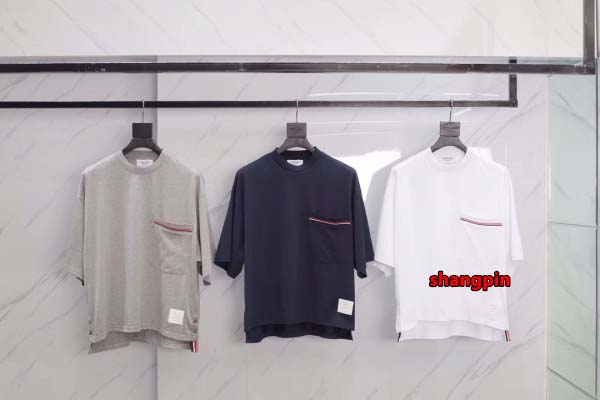 2025年春夏高品質新品 THOM BROWNE 半袖 Tシ...