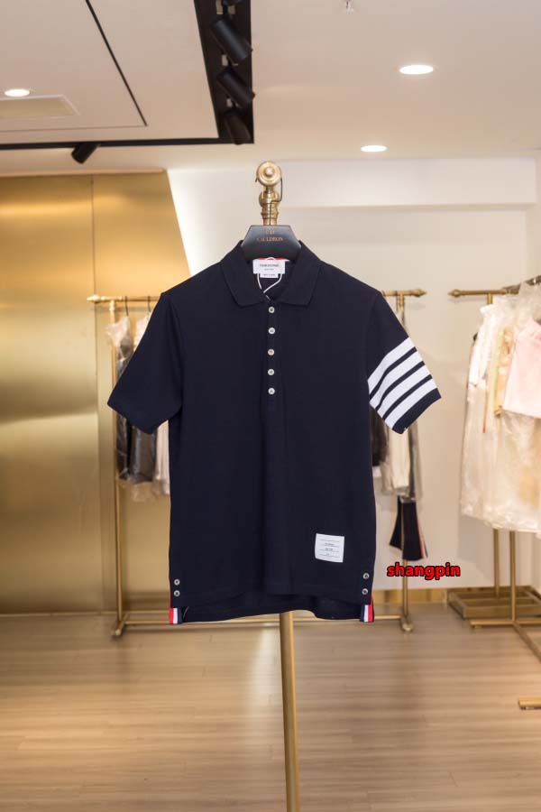 2025年春夏高品質新品 THOM BROWNE ポロシャツ...