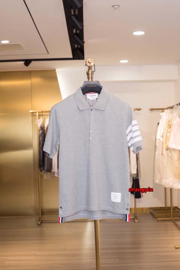 2025年春夏高品質新品 THOM BROWNE ポロシャツ...