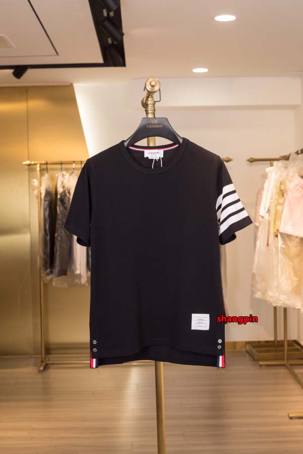 2025年春夏高品質新品 THOM BROWNE 半袖 Tシ...