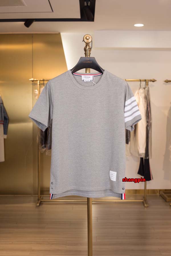 2025年春夏高品質新品 THOM BROWNE 半袖 Tシ...