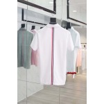 2025年春夏高品質新品 THOM BROWNE ポロシャツ半袖 Tシャツ shp工場