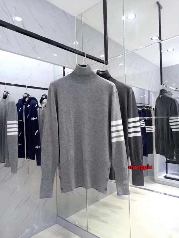 高品質新品 THOM BROWNE カシミヤセーター shp...