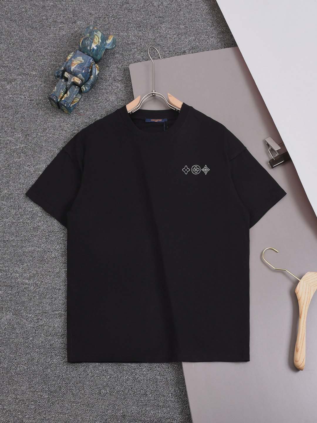 2025年高品質 新品春夏ルイヴィトン 半袖Tシャツ 綿 T...