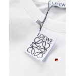 2025年新品春夏LOEWE  半袖Tシャツ 綿 Tシャツ 男女兼用 HUAREN工場