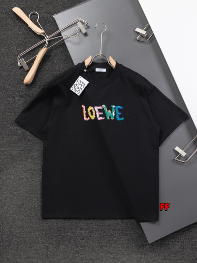 2025年新品春夏LOEWE 半袖Tシャツ 綿 Tシャツ 男...