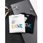 2025年新品春夏LOEWE 半袖Tシャツ 綿 Tシャツ 男女兼用 HUAREN工場