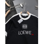 2025年新品春夏LOEWE 半袖Tシャツ 綿 Tシャツ 男女兼用 HUAREN工場