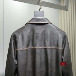 2024年原版復刻秋冬 PRADA 本革 ジャケットアウター  ku工場