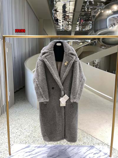 原版復刻秋冬Maxmara teddy ウールコート 女性 ...