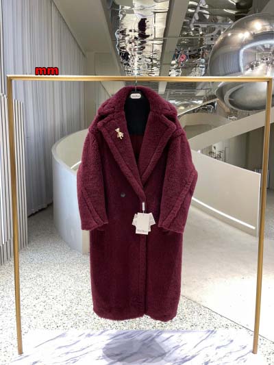 原版復刻秋冬Maxmara teddy ウールコート 女性 ...