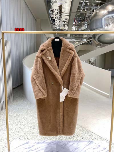 原版復刻秋冬Maxmara teddy ウールコート 女性 ...