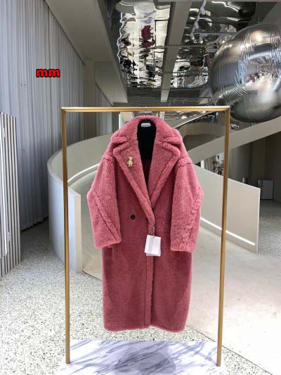 原版復刻秋冬Maxmara teddy ウールコート 女性 ...